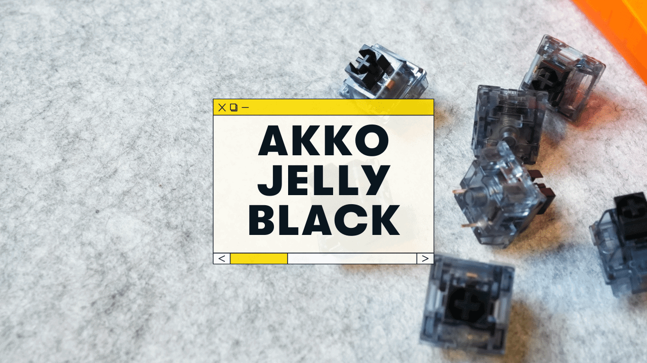 Akko Jelly Black Review & Sound Test (2023)