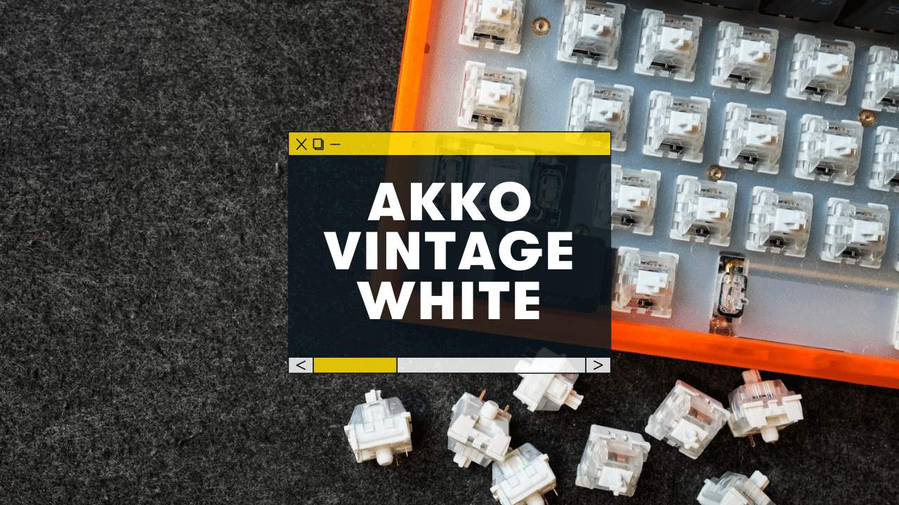 Akko Vintage White Review & Sound Test (2023)