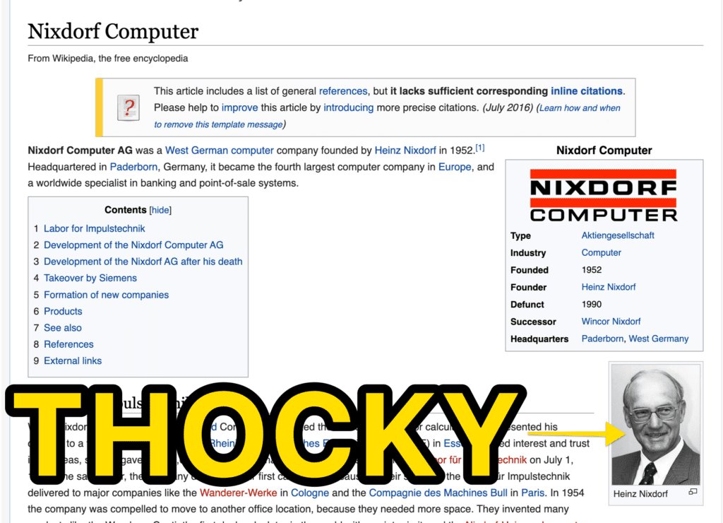nixdorf computer nixies