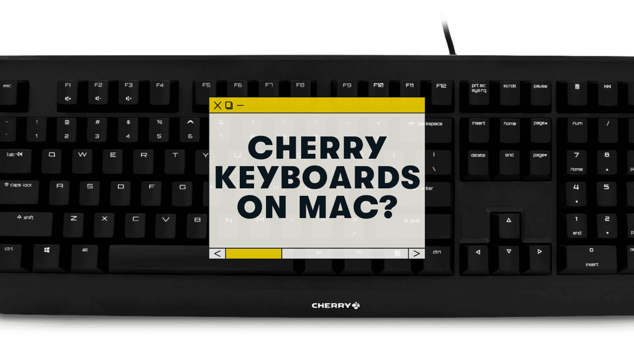 Do Cherry Keyboards Work With a Mac? (Setup Guide)