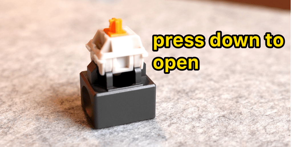 using a switch opener
