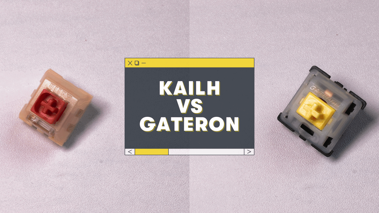 Kailh Box vs Gateron: Which switch is better? (Sound Test & Comparison)