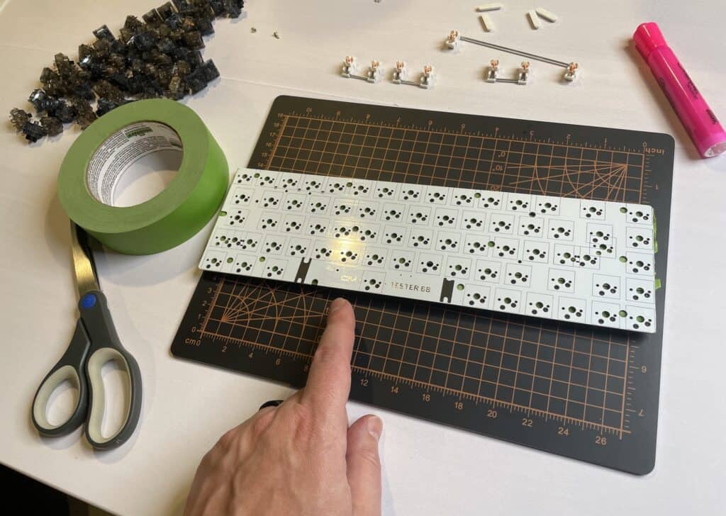 taking apart keyboard
