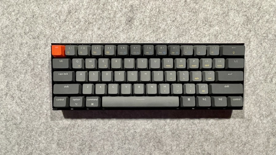 60% keyboard size